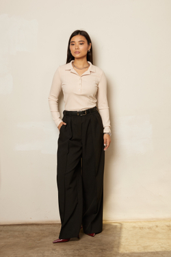 Лонгслив поло