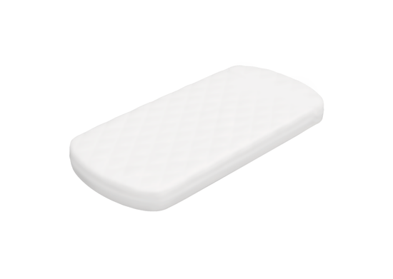 Простынь для кровати KIDI soft размер М 80*180 см (белый, сатин)