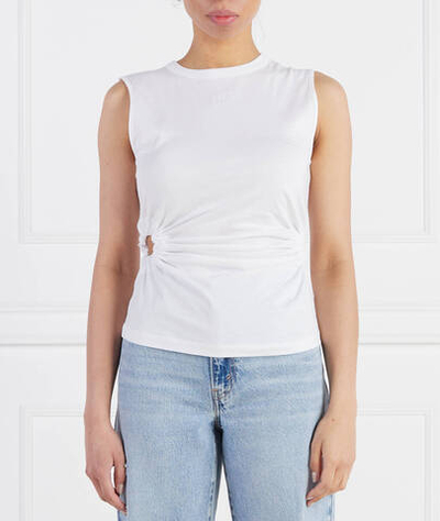 Топ Karl Lagerfeld - белый(231W1705)