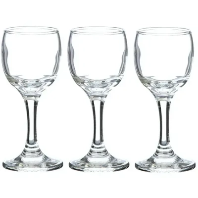 Набор рюмок для ликера 3шт 60мл «Бистро» 44134B