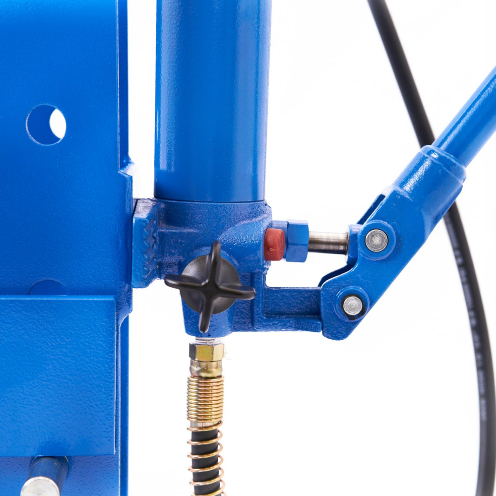 Пресс гидравлический 10 тонн, настольный, цвет синий RAL 5005 ROSSVIK