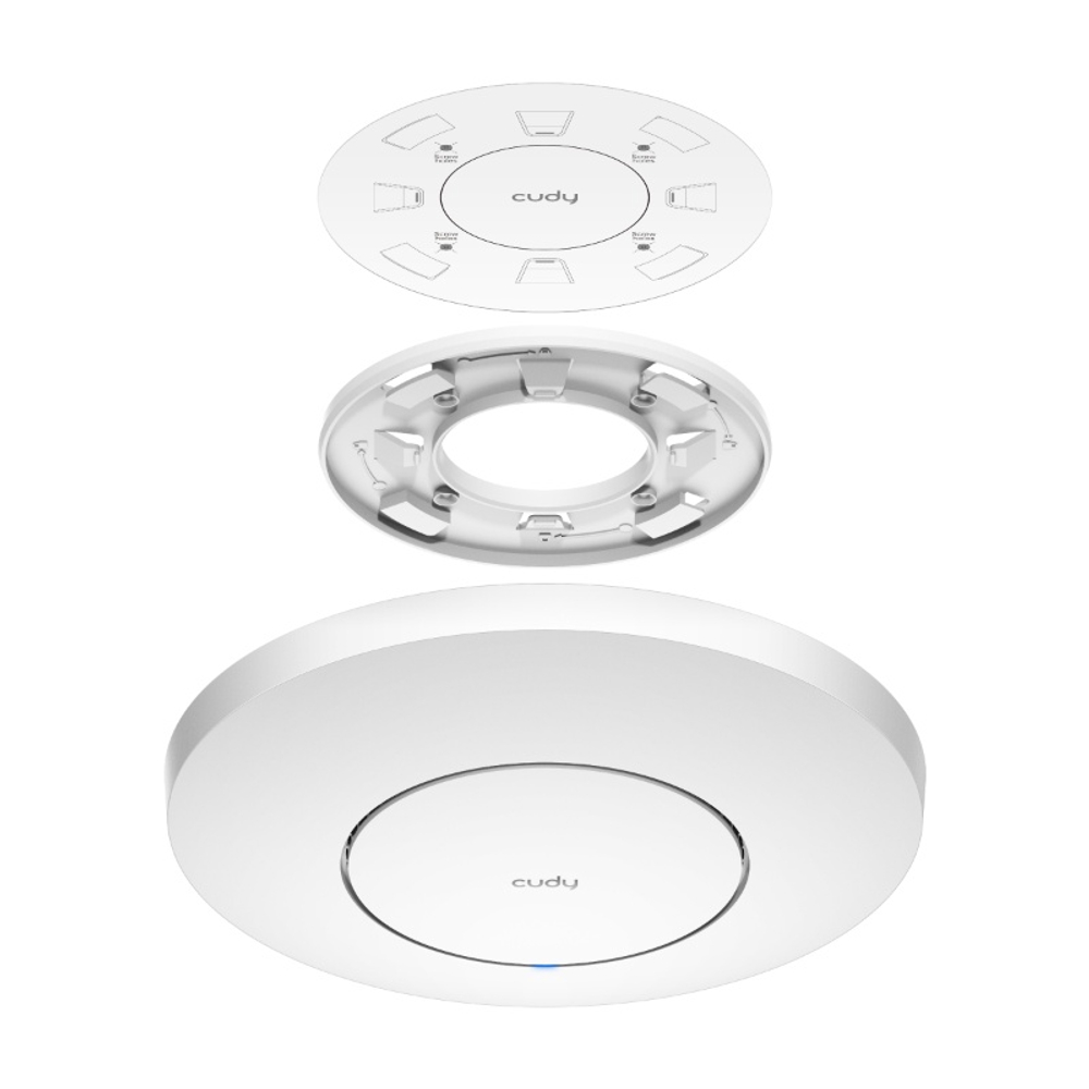 Cudy AP3600 2,5-гигабитная точка доступа Wi-Fi 7 BE3600, 2,4/5 ГГц, до 3570 Мбит/с, PoE In 1х2,5 Гбит/с, PoE Out 1х1 Гбит/с