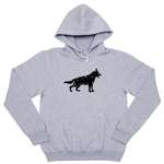 Толстовка "Овчарка - набросок"