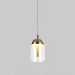 201056/1 LED / светильник подвесной / латунь