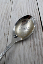 ложка с узором