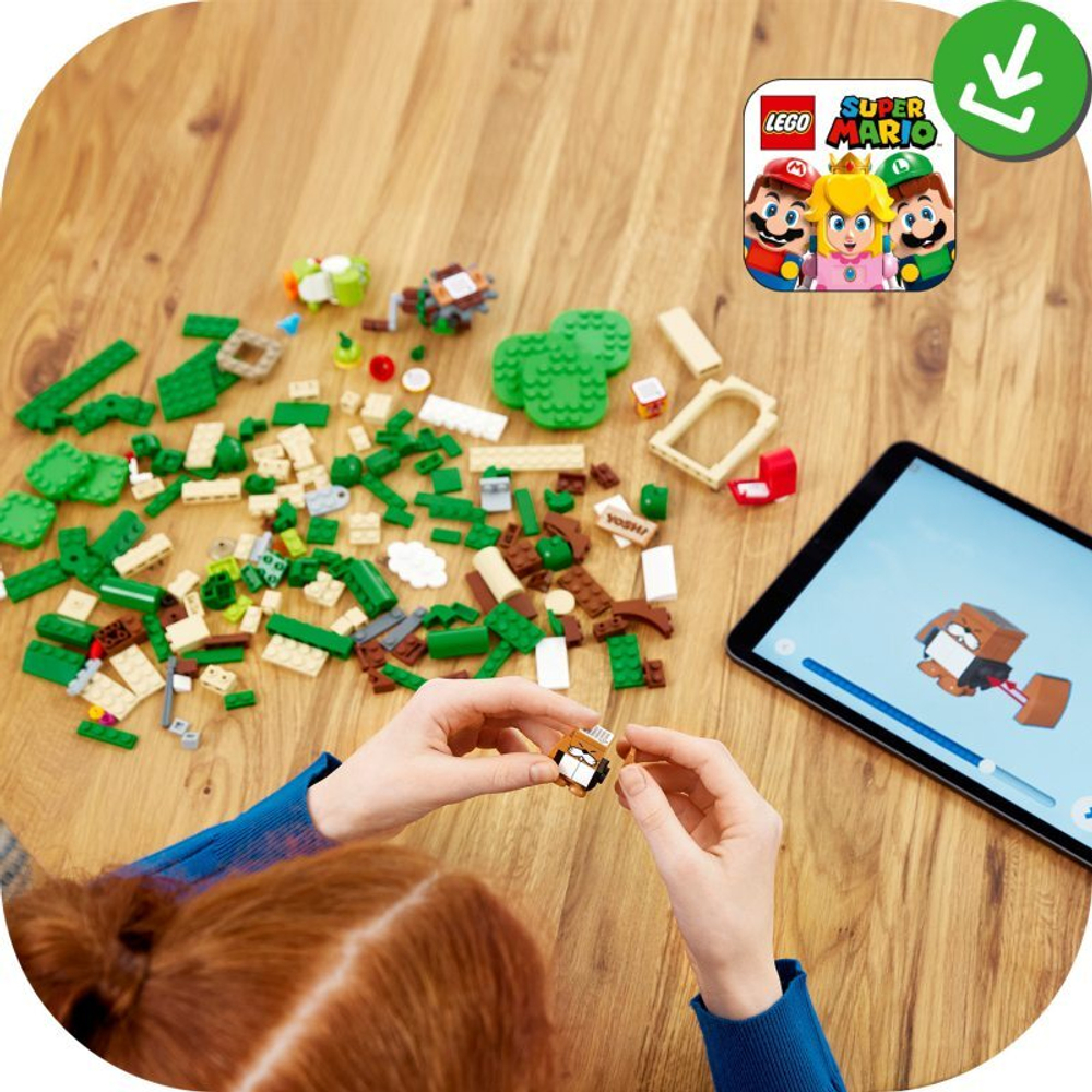Конструктор LEGO Super Mario Дом подарков Супер Марио Йоши - дополнительный набор 71406
