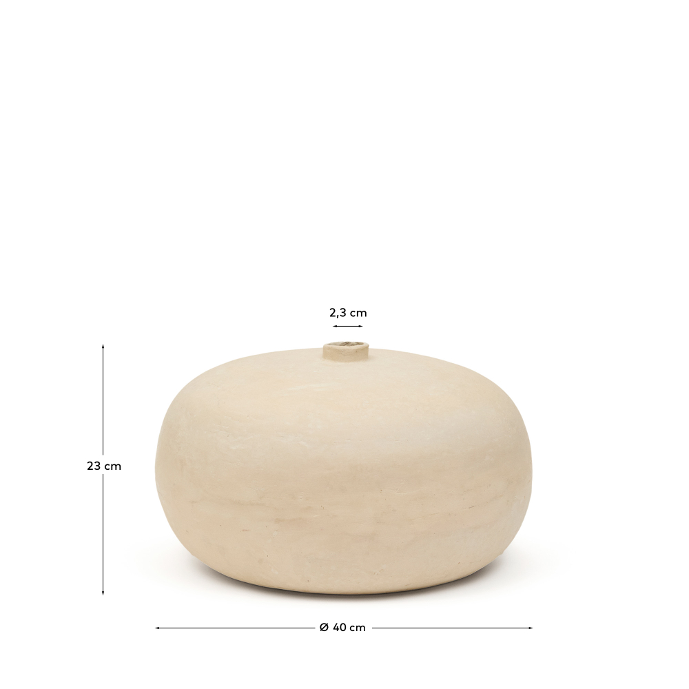 Nivala ваза из папье-маше 23см