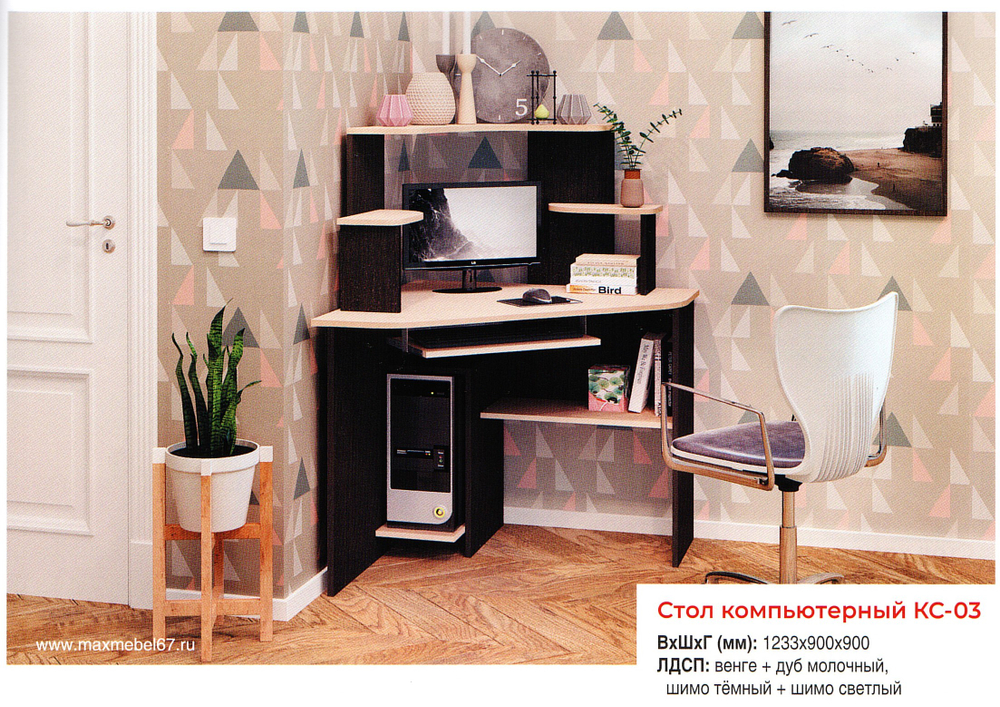 Компьютерный стол КС-03