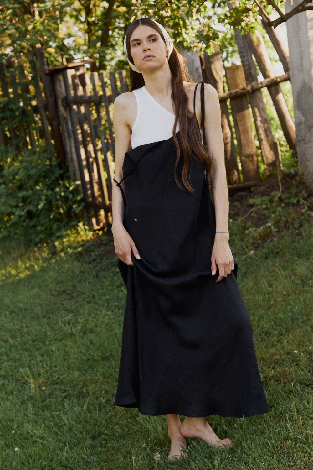 Сарафан на завязках