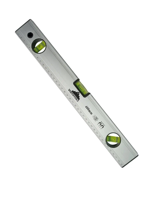 УРОВЕНЬ АЛЮМИНИЕВЫЙ VERTEXTOOLS 400мм (1/ 50)
