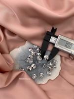 Круглые стразы пластик пуговицы/пришивные стразы