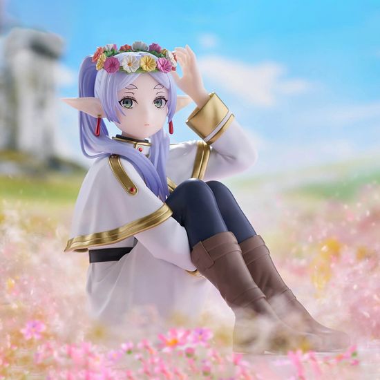 Фигурка Аниме Фрирен Frieren Beyond Journey's End 13см BP29329P / Фигурка Банпресто по мотивам аниме "Провожающая в последний путь Фрирен", Фрирен