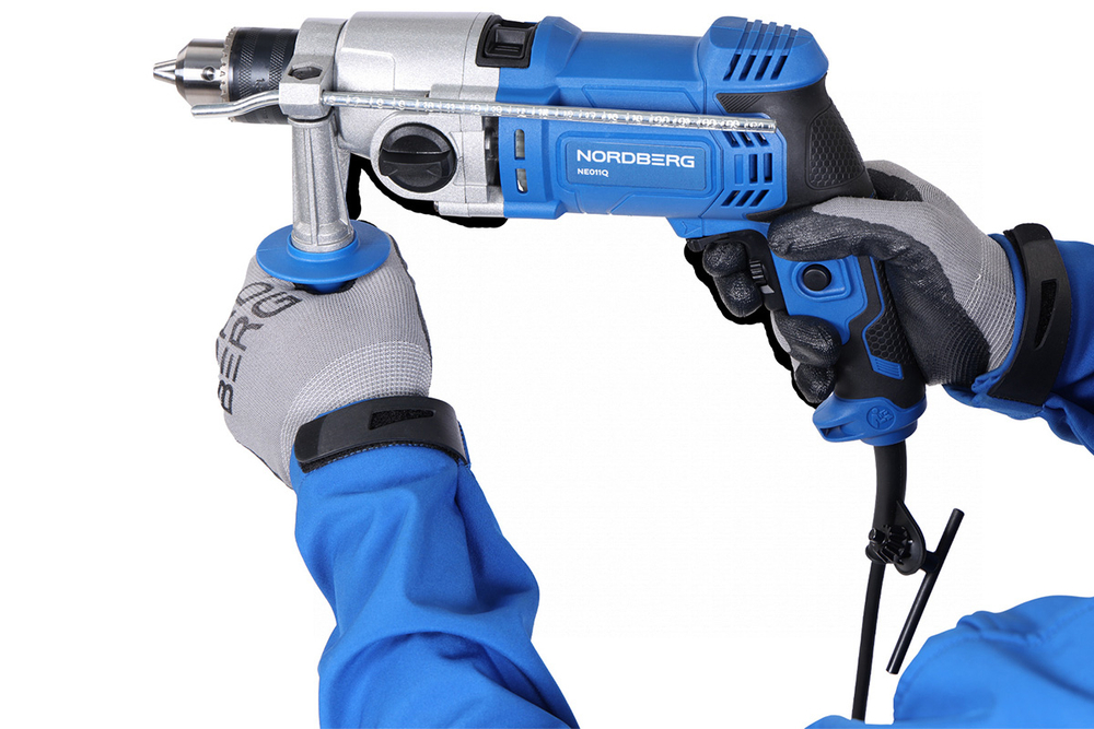 NORDBERG (NE011Q) Дрель ударная, макс. Ø сверла 13 мм, 1100 Вт