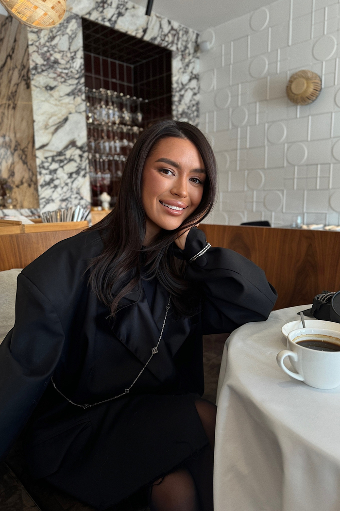 Бодичейн снежинка silver