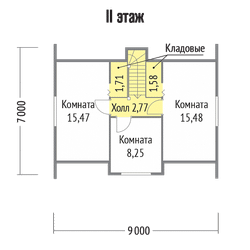Проект Дома 89 кв. м К-101