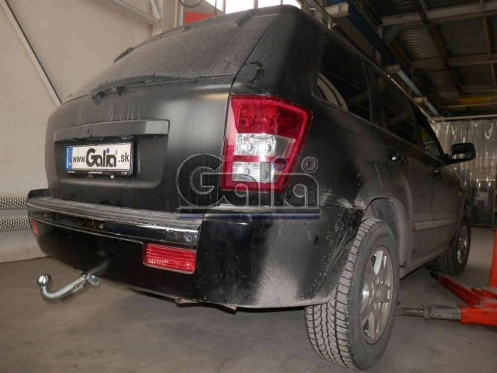 Фаркоп оцинкованный Galia J006C для Jeep Grand Cherokee WK 2005-2010, Jeep Commander 2006-2010(паспорт и сертификат в комплекте)(без электрики)
