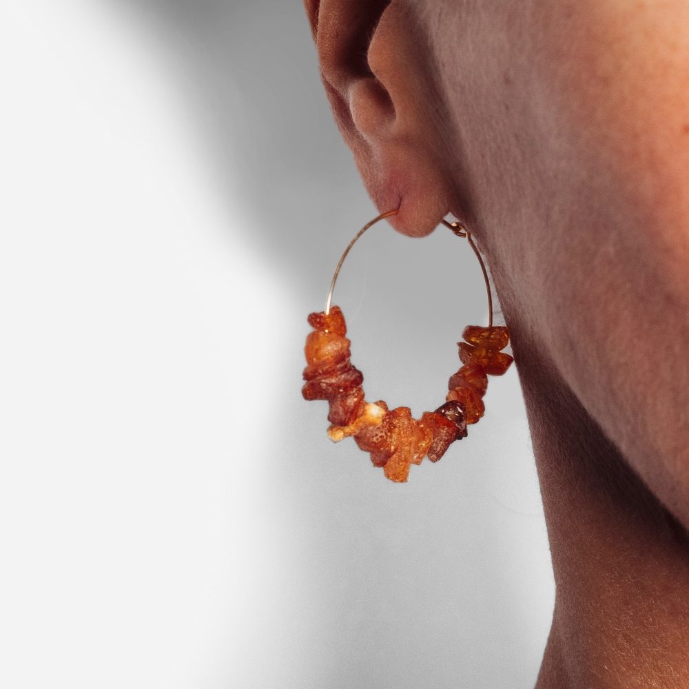 Серьги Корица