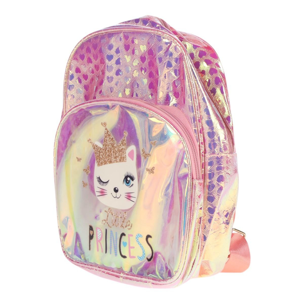 Рюкзак детский, ПВХ, 23*18, 5см, 1отделение, 1карман, 3цвета микс