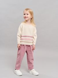 Джемпер вязаный "Цветочек" 0+