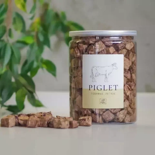 Легкое говяжье для собак 15 мм 140г, банка, With Love Piglet