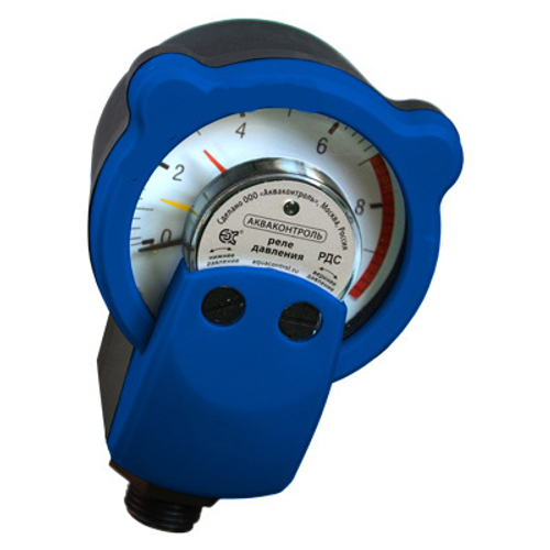 Реле давления воды стрелочное РДС-А (Extra Акваконтроль) (1,5кВт, G1/2, 30-180 сек)