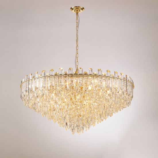 NW076-ф1000*H480 H GOLD (1) Люстра (в 2-х коробках) NW