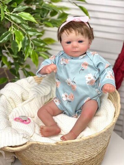 Кукла Реборн мягконабивная 48см в пакете (FA-854)