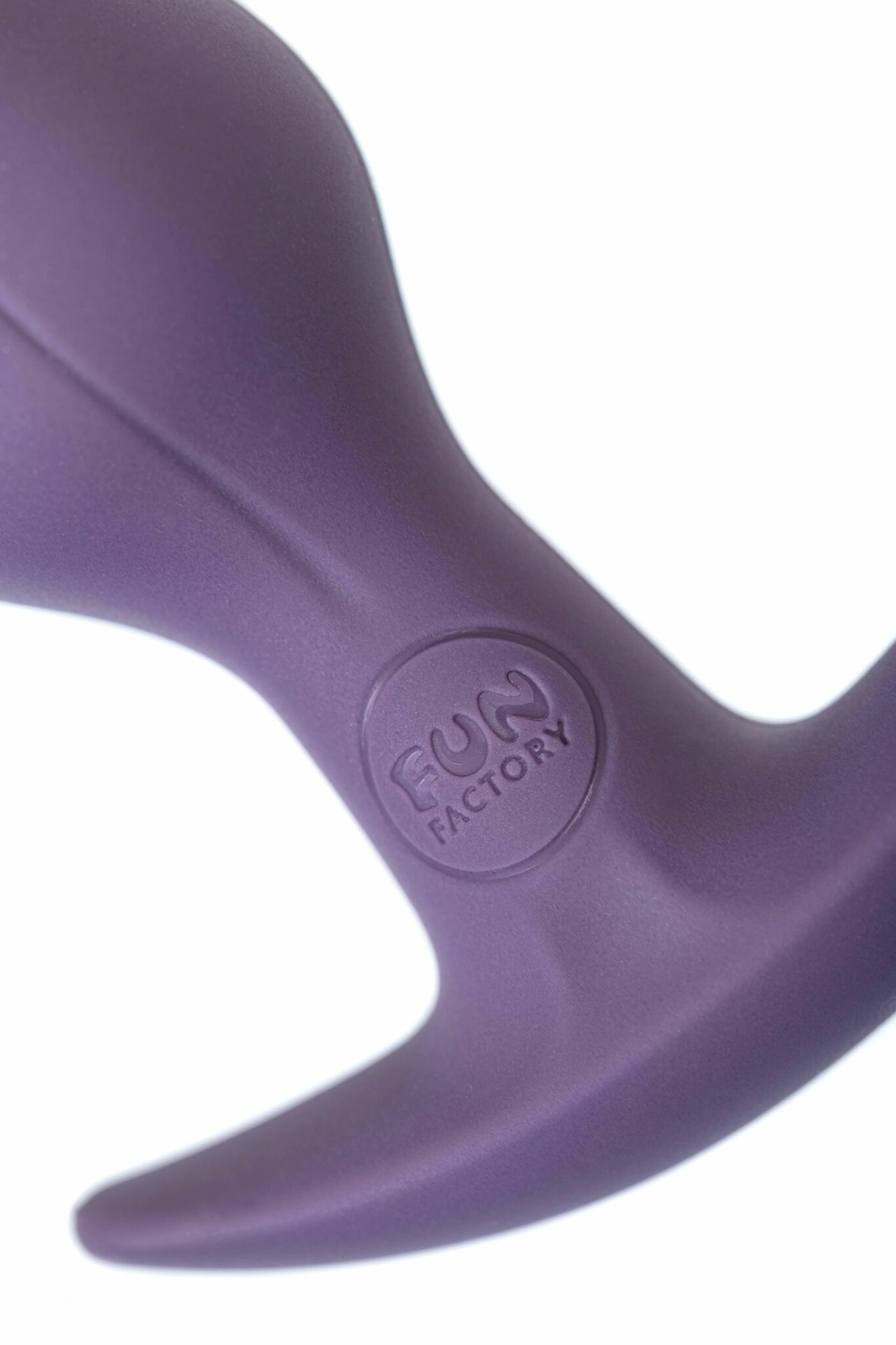 Фиоелетовый анальный стимулятор Bootie Fem - 8,5 см. (Цвет: фиолетовый)