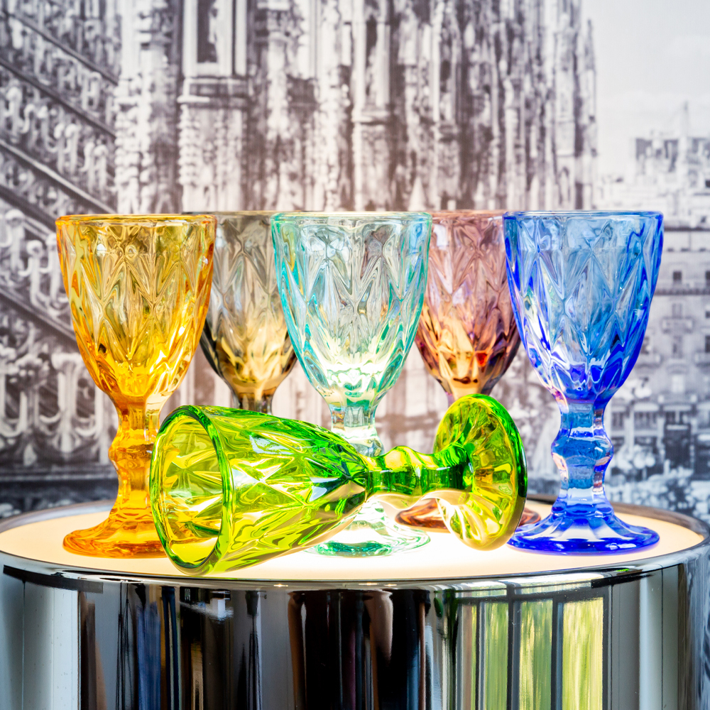 Набор бокалов 6шт 50мл Объект мечты Светский прием Маркиз мини-версия 6 цветов OM-21091723