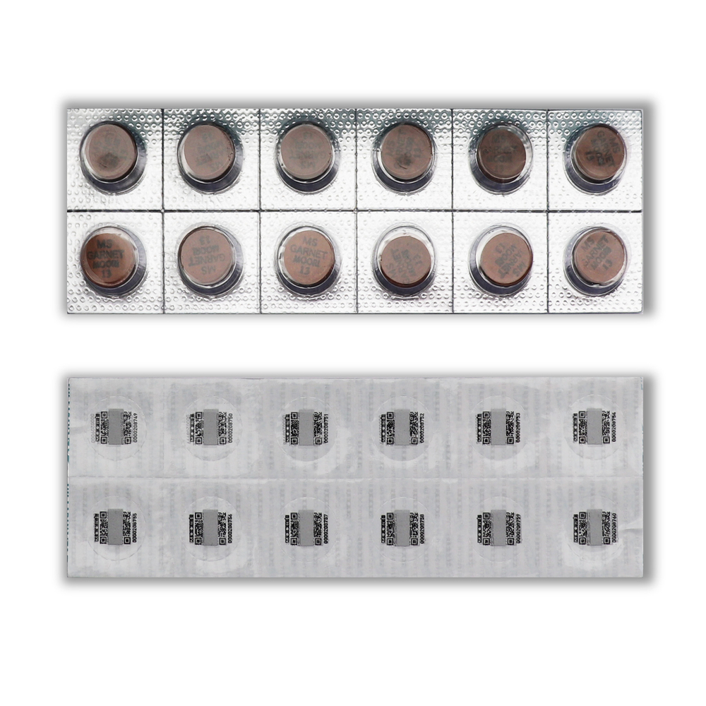 Наклейка MOORI Jewel GARNET 13 мм MS