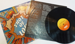 Винтажная виниловая пластинка LP Bob Dylan Shot Of Love (Germany 1981)