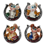 Сувенир магнит. Мышь D-4448