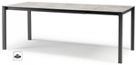 Стол ламинированный раздвижной Scab Design Pranzo Extendable, антрацит, каменный
