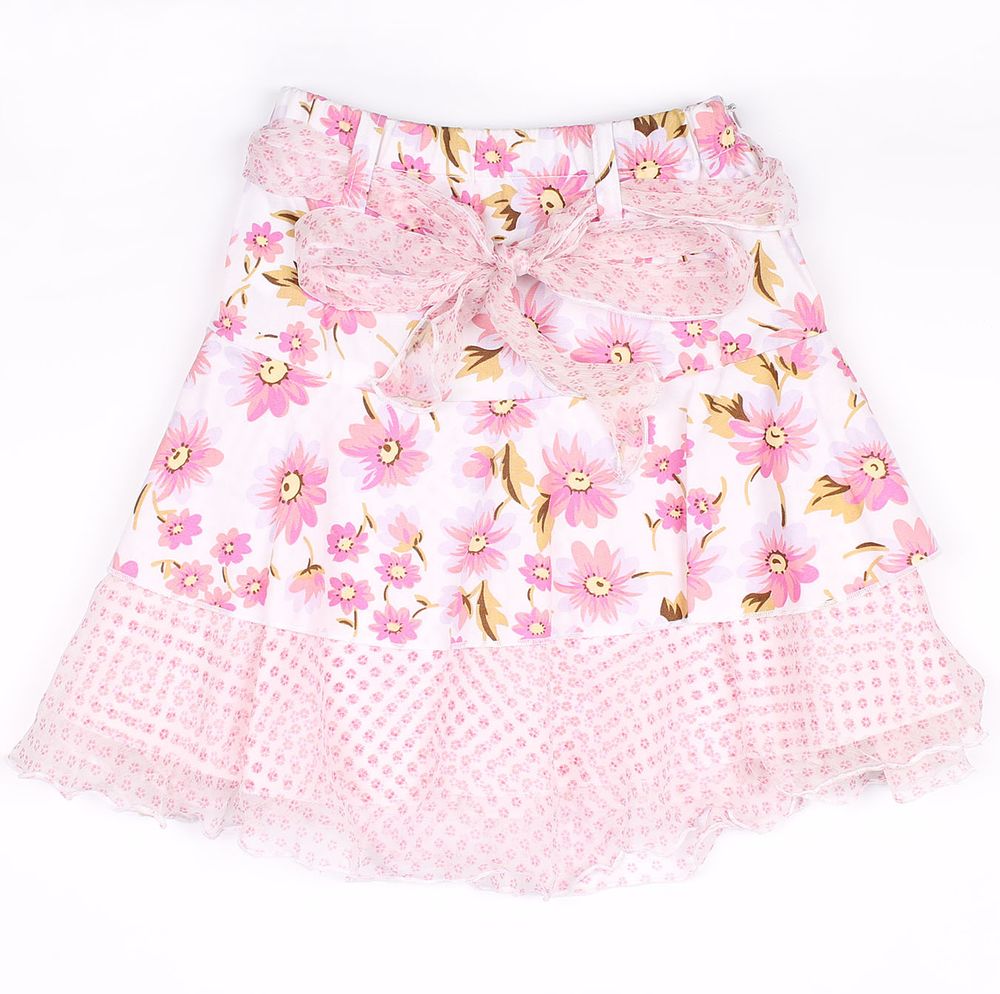 Летняя юбка с цветами Wojcik