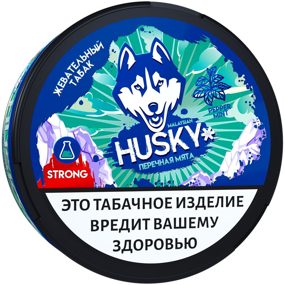 Жевательный табак Husky Strong - Peppermint