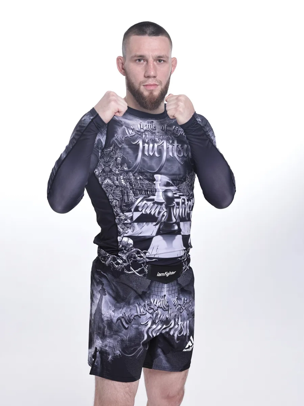 Рашгард мма с длинным рукавом форма для тренировок mma