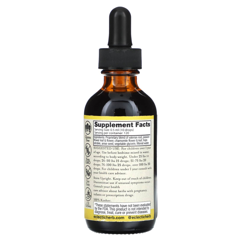 Eclectic Herb, Kids Herbs, для сна, 60 мл (2 жидк. унц.)