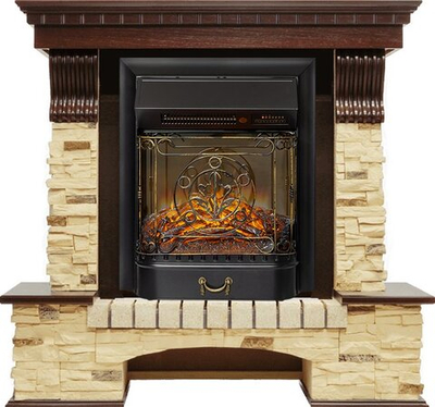 Каминокомплект Pierre Luxe угловой