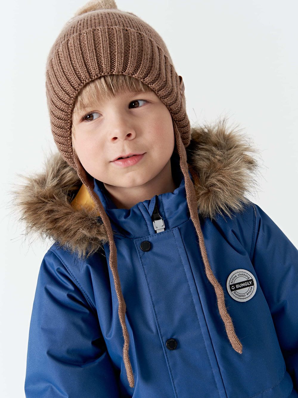 Парка зимняя "Индиго"