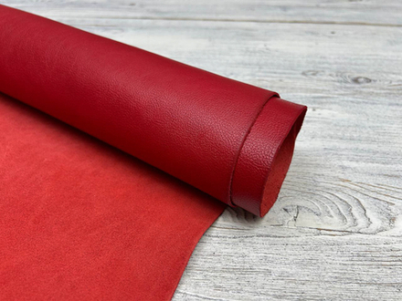 Colombiana Red  (1,4-1,6 мм), цв. Красный, натуральная кожа