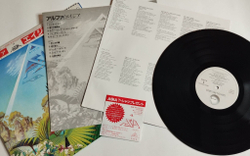 Винтажная виниловая пластинка LP Asia Alpha (Japan 1983) (Obi)