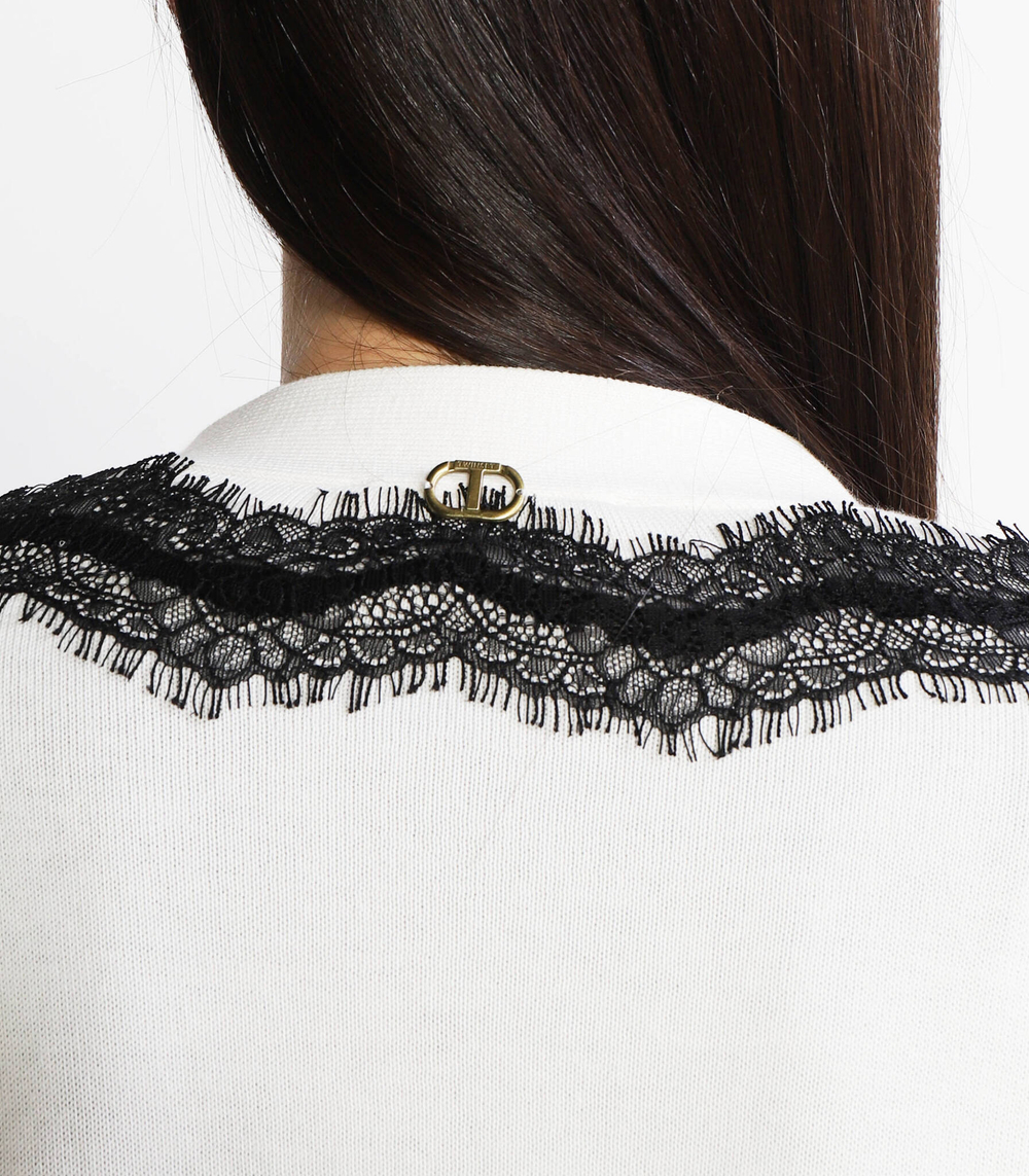 кардиган TWINSET - белый(231TP3232)