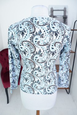 Джемпер Street One хлопковый с принтом 44 размер