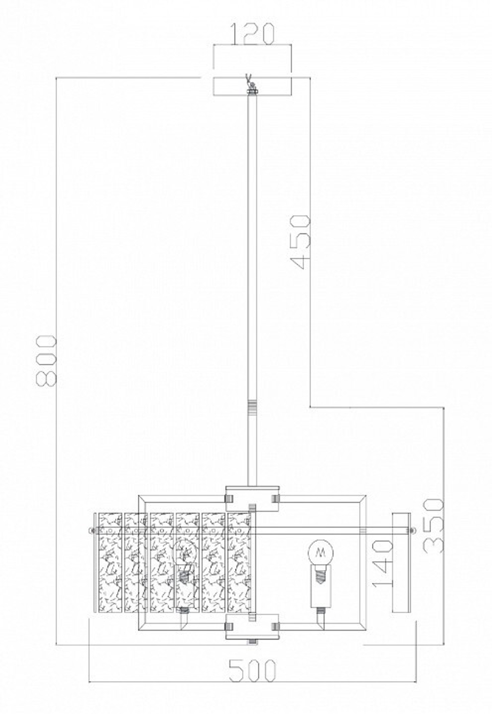 Люстра на штанге Freya FR5166PL-06BS