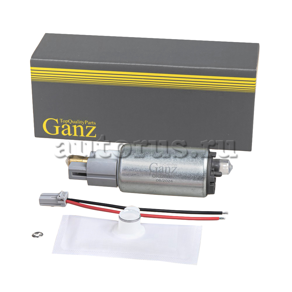 Насос топливный FORD FOCUS (DAW, DBW) 1.4 16V 98, 10 - 04, 11; 3 BAR, >=100L/H GANZ GIG20067