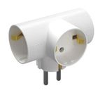 Сетевой разветвитель Фотон АМ 16-3ТЕ 16A, с заземл. конт., тройник