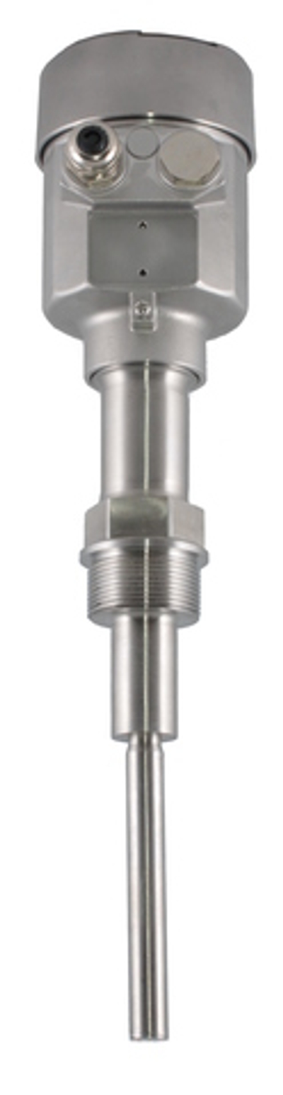 Вибрационный датчик уровня сыпучих материалов INNOLEVEL IL-VPS-L600 в корпусе из нерж. стали, одноштыревое исполнение, -40 +150 С, Pmax=16 bar, 22-265 VAC - 20-46 VDC, IP 67, чувств. 100 г/л