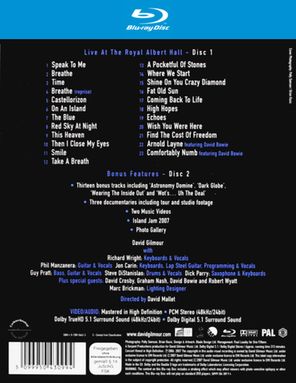David Gilmour / Remember That Night - Live At The Royal Albert Hall (2Blu-ray)