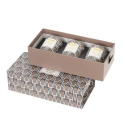 GAEM Набор из 3-х свечей ароматических, D 4.5 см, L21 W10 H5,5 см