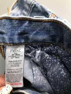 Джинсы Next на каждый день, маркировка 26, визуально на 42/44 размер